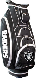 Team Golf NFL Lightweight, 10-Way Club Divider, Spring Action Stand, Insulated Cooler Pocket, Velcro Glove and Umbrella Holder & Lift Assist Handles