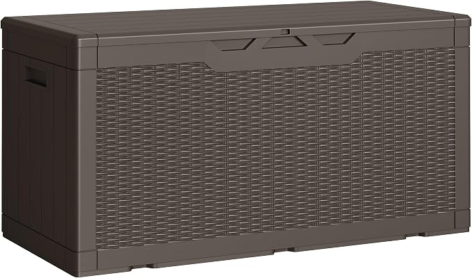 Greesum Outdoor Storage Box 100 Gallon Storage Bin by BuynowfromGreesum
