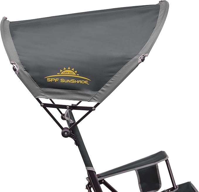 GCI Outdoor Sunshade Rocker Outdoor Rocking Chair - Image 5