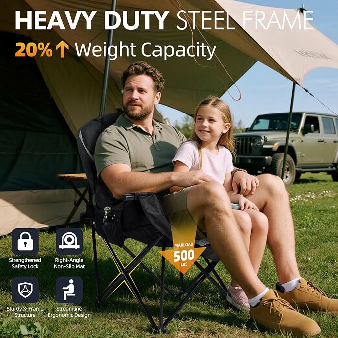 Oversized Camping Chairs for Adults - Image 5