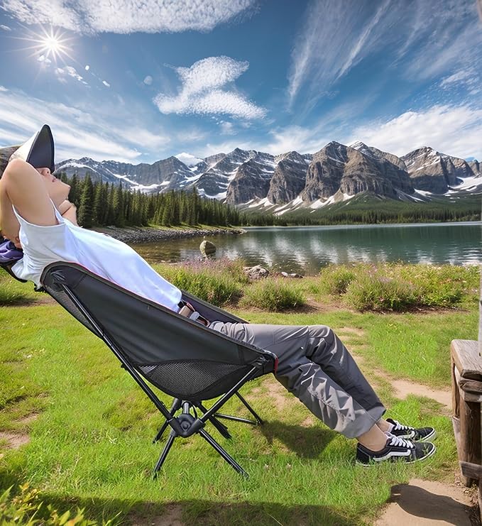 Wind Tour Portable Camping Chair Foldable Outdoor Chair - Image 2