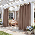 RYB HOME 2 Panels Outdoor Curtains by RYBHOME