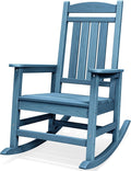 SERWALL Rocking Chair Outdoor, Oversized Patio Rocking Chairs, Porch Rocker by SERWALL