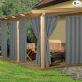 HolidayIdeas Waterproof Outdoor Curtains by HolidayIdeas
