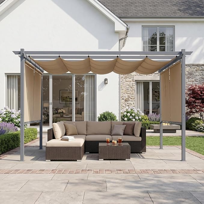 12 x 12 ft Outdoor Pergola - Image 2