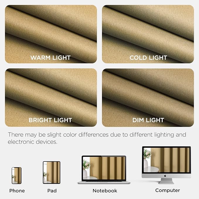 Joydeco Door Curtain Blackout Curtains - Image 8