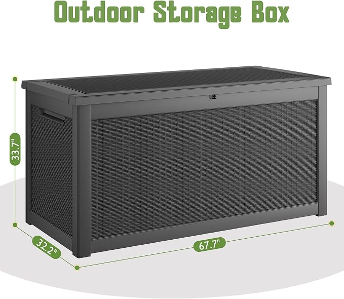 Outdoor Storage Waterproof Deck Box - Image 2