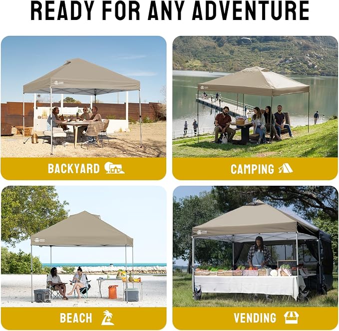 CROWN SHADES 12x12 Pop Up Canopy Tent - Image 4