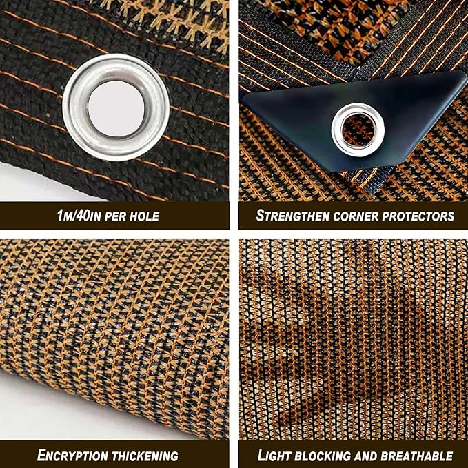 80% Sunblock Shade Cloth Net Resistant - Image 3