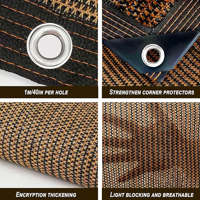 Shade Cloth, 80% Sunblock Net - Image 3