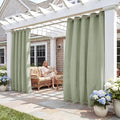 RYB HOME 2 Panels Outdoor Curtains by RYBHOME