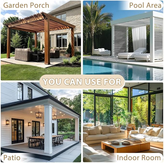 HDCAXKJ Waterproof Outdoor Curtains - Image 8