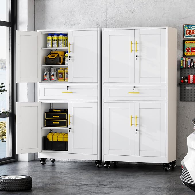GAIOUS Metal Garage Storage Cabinet - Image 2