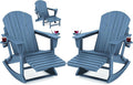 Adirondack Rocking Chair Set of 2 by KINGYES
