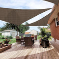Patio Paradise 23' x 23' x 23' Sun Shade Sail Triangle Canopy Shade Cloth by Patio