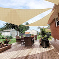 Patio Paradise 26' x 26' x 26' Sun Shade Sail Triangle Canopy Shade Cloth by Patio