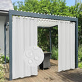 Easy-Going 100% Waterproof Outdoor Curtains 54x84 inch, Gazebo and Pergola 2 by Easy-Going
