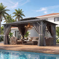 Aoxun Gazebo 16x12 Hardtop Gazebo by Aoxun