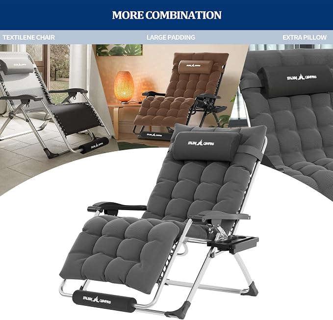 UDPATIO Oversized Zero Gravity Chair Patio Reclining Chairs - Image 4