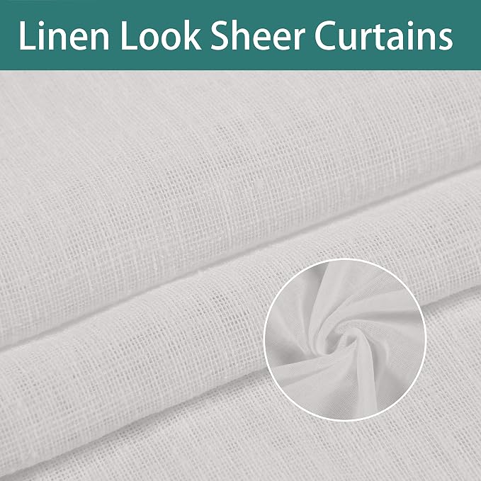 LORDTEX Burlap Linen Look Outdoor Curtain - Image 4