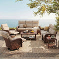 Resort-Grade Recliners Patio Furniture, 6.2" Ultra Thick Cushions | Heavy Duty by VELSCAPE