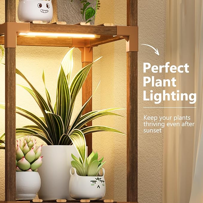Plant Stand with Grow Light - Image 5