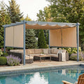 10 x 12 ft Outdoor Pergola by Aoodor
