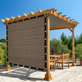 Amagenix 90% Shade Fabric 9'X 9' Mocha Sun Shade Cloth by Amagenix