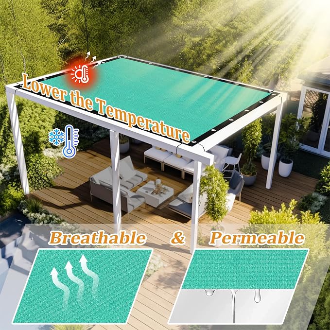 Shade&Beyond Customized Size 90% Sun Shade Cloth - Image 2