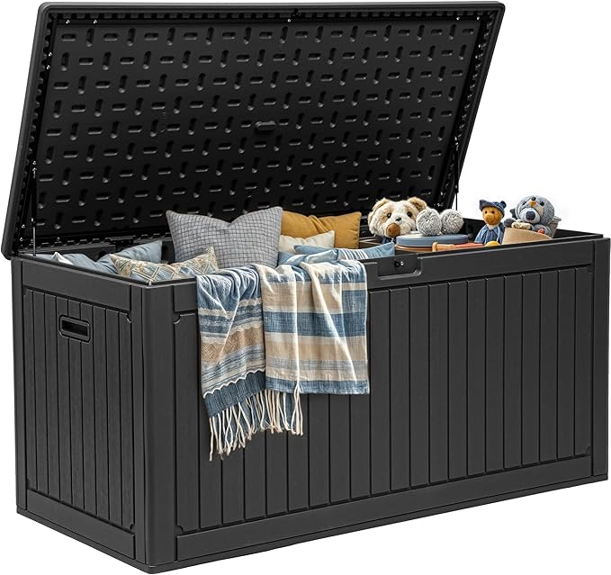 YITAHOME 320 Gallon Double-Wall Deck Box by YITAHOME