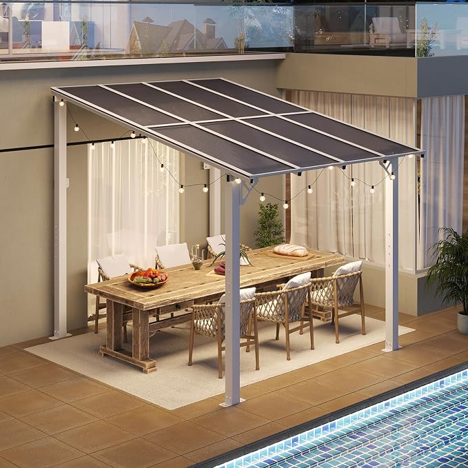Aoxun 8’x10’ Gazebo for Patio, Gazebo Pergola - Image 8