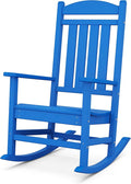 POLYWOOD Presidential Rocking Chair in Pacific Blue by POLYWOOD