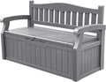 Devoko 80 Gallon Storage Bench Deck Box Waterproof&Lockable | Outdoor Benches by DEVOKO