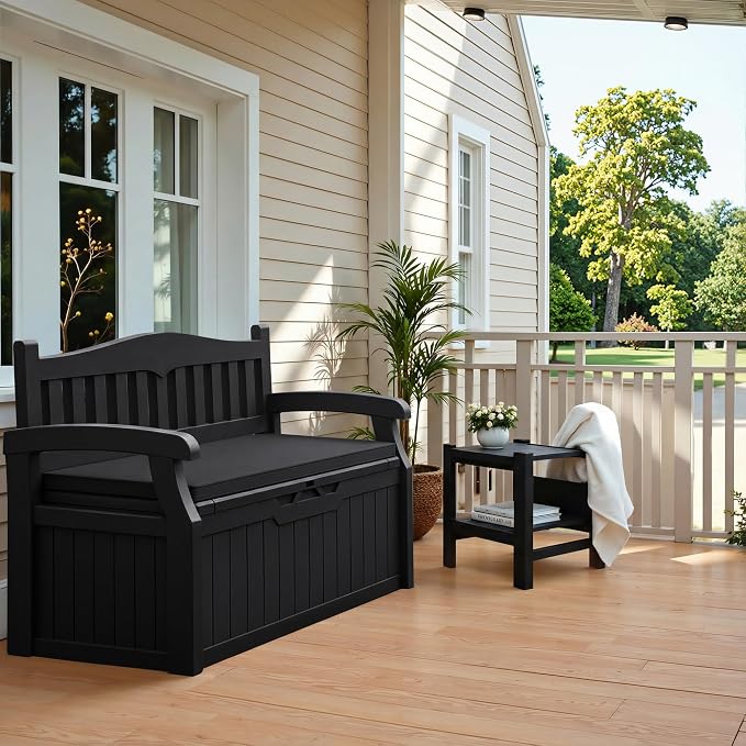 Flamaker 80 Gallon Storage Bench - Image 2