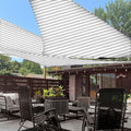 LOVE STORY 16' x 16' x 16' Triangle Sun Shade Sail by LOVESTORY