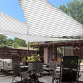 LOVE STORY 12' x 12' x 12' Triangle Sun Shade Sail by LOVESTORY