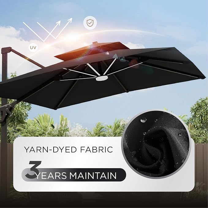 Deconk 10' X 13 'Patio Umbrella - Image 5