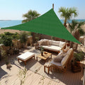 Shade&Beyond Custom Sun Shade Sail 7'x7'x9.9' Triangle Sun Sail Shades Patio UV by ShadeBeyond