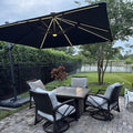 PURPLE LEAF Cantilever Umbrella by PURPLELEAF