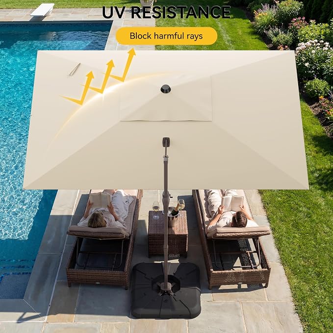 9x12 FT Cantilever Patio Umbrella - Image 4