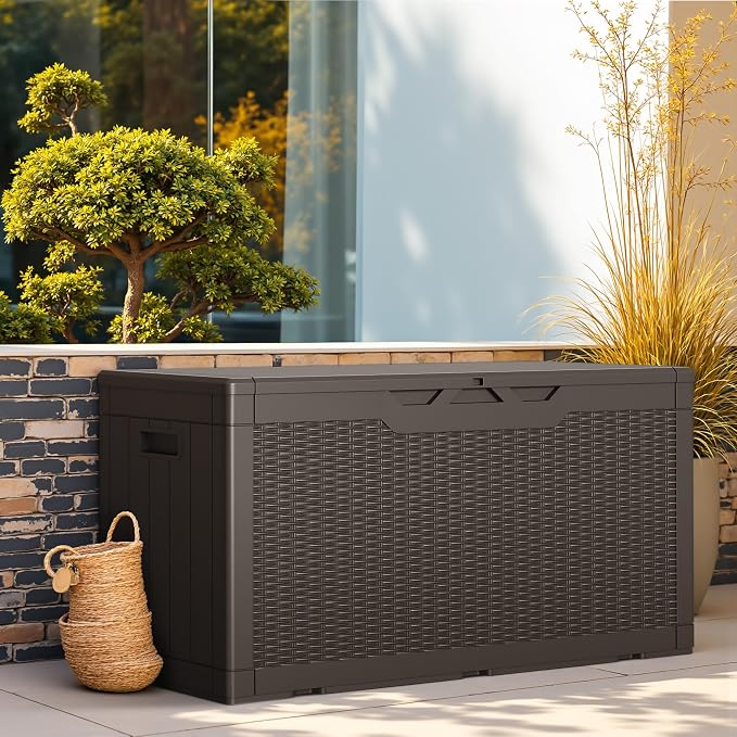 Greesum Outdoor Storage Box 100 Gallon Storage Bin - Image 5