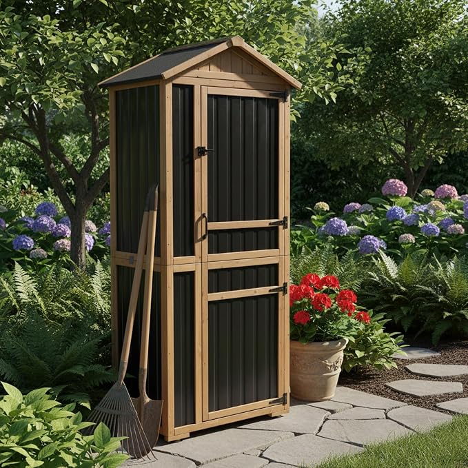 Large Outdoor Storage Cabinet - Image 8