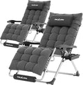 UDPATIO Oversized Zero Gravity Chair Patio Reclining Chairs by UDPATIO