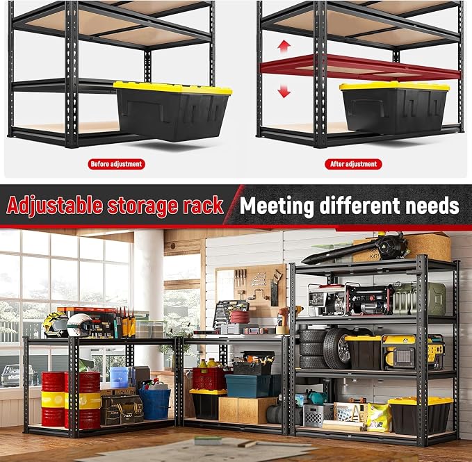 REIBII 40" W Garage Shelving - Image 5