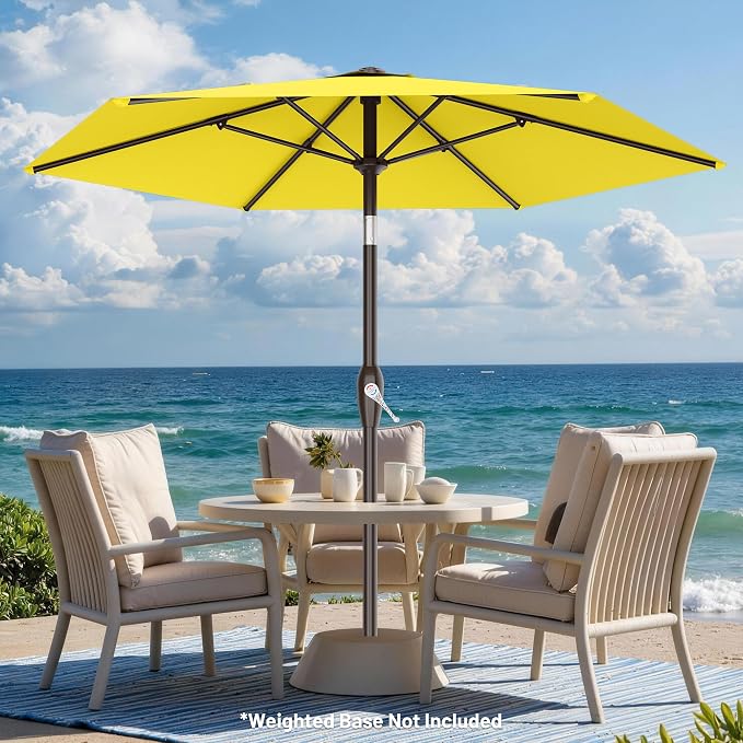 7.5FT Patio Umbrella Table Market Umbrella - Image 5
