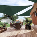 Patio Paradise 27' x 27' x 27' Sun Shade Sail Triangle Canopy Shade Cloth by Patio