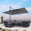 PURPLE LEAF Patio Umbrella 10' x 13' Built by PURPLELEAF