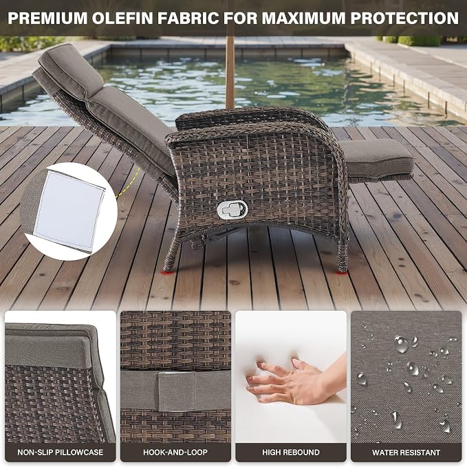 5 Piece Patio Furniture Set - Image 5