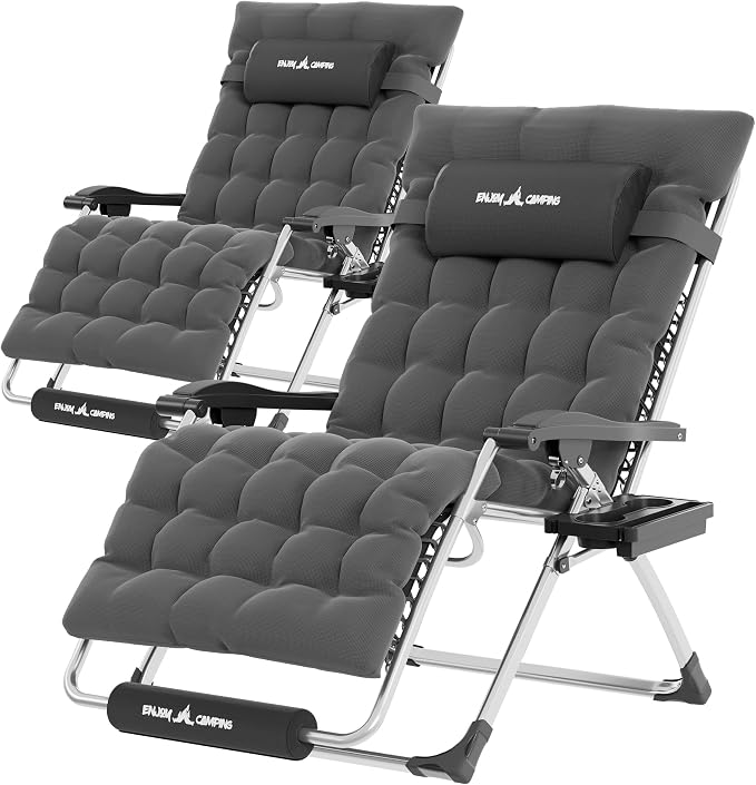 UDPATIO Oversized Zero Gravity Chair Patio Reclining Chairs by UDPATIO
