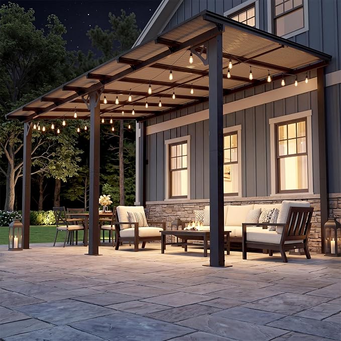 Aoxun 14’x10’ Gazebo for Patio, Gazebo Pergola - Image 2